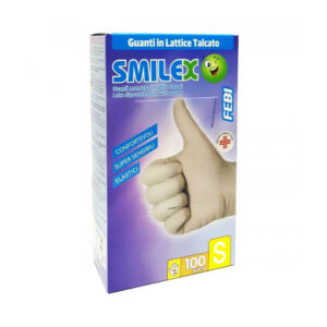 Berica Smilex febi egyszerhasználatos latex fehér XL