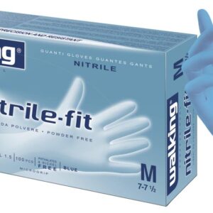Nitrile-fit kesztyű