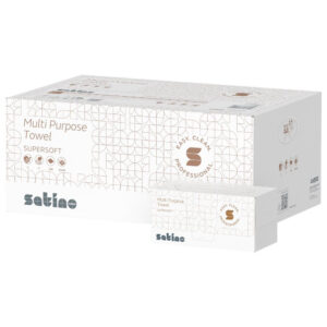 Satino Wepa Supersoft többcélű V hajtogatott törlőkendő 2 réteg