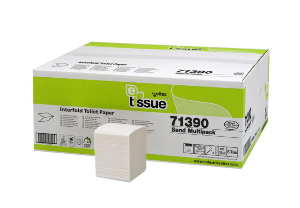 Celtex E-Tissue hajtogatott toalettpapír