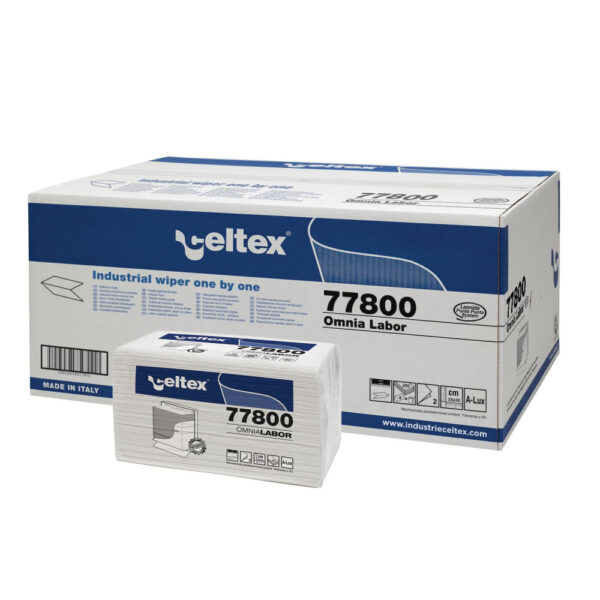 Celtex Omnia Labor hajtogatott kéztörlő fehér