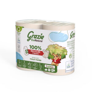 Lucart GRAZIE NATURAL háztartási toalettpapír 2réteg