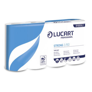 Lucart Strong 3.150 háztartási toalettpapír 3 rétegű