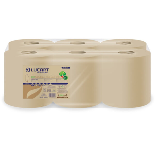 Lucart ECO Natural L-One tekercses kéztörlő 2 rétegű