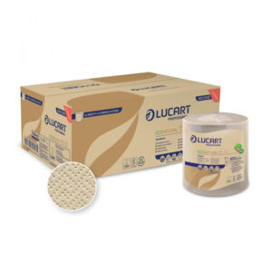 Lucart ECO Natural Cardboard Core tekercses törlő 2 rétegű 155m 6 tekercs/karton