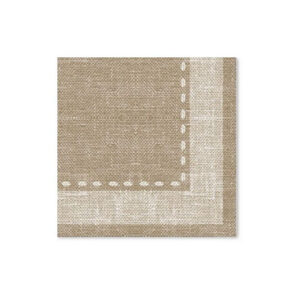 Fato Airlaid szalvéta 40x40cm Cachmire Caffé (krém-kávé) 50 lapos