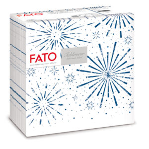 Fato Airlaid karácsonyi szalvéta 40x40cm Incanto Blue 50 lapos