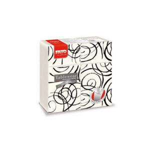 Fato Airlaid szalvéta Quick Pocket 40x40cm Magie black 40 lapos
