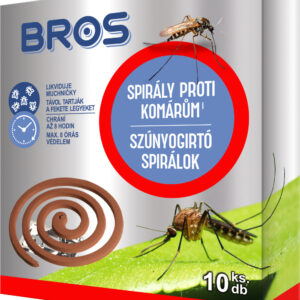 Bros Szúnyogirtó és riasztó spirál 10db-os