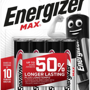 Energizer Max Alkáli Ceruza Elem AA B4
