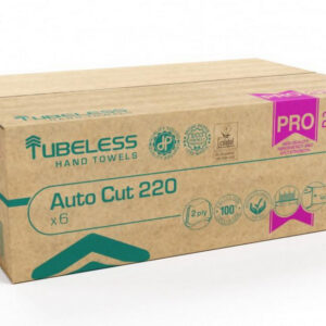 Tubeless AUTOCUT PRO 220 tekercses kéztörlő 2 rétegű
