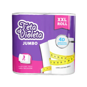 VIOLETA háztartási papírtörlő JUMBO XXL prémium
