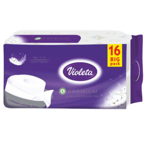 VIOLETA prémium toalettpapír