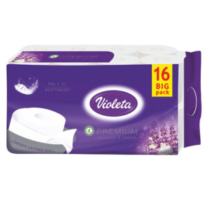 VIOLETA prémium toalettpapír