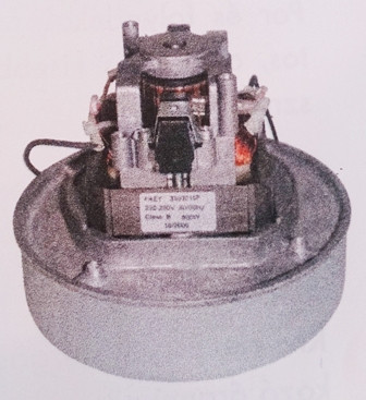 Dry kétfokozatú motor porszívókhoz