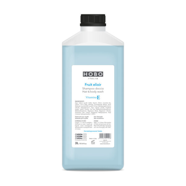 Hobo Sampon és tusfürdő - Fruit elixir utántöltő 3 liter