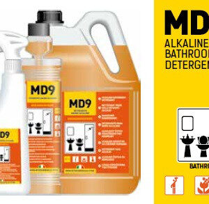 MD9 lúgos fürdőszobai tisztítószer 40ml