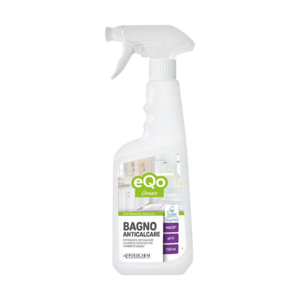 EQO GREEN Bagno Anticalcare fürdőszobai tisztítószer 750ml