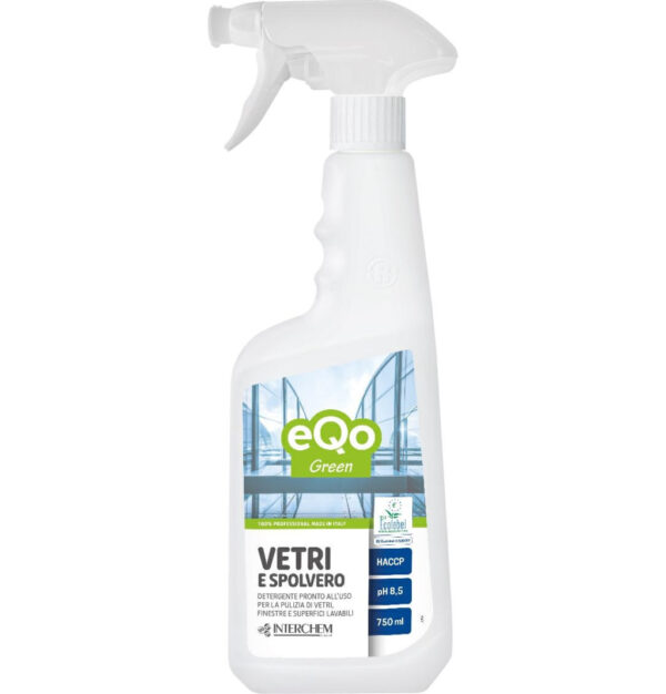 EQO GREEN Vetri e Spolvero felülettisztító 750ml