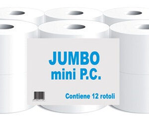 Paperdi Mini Jumbo Nagytekercses mintás toalettpapír (12 tekercs)