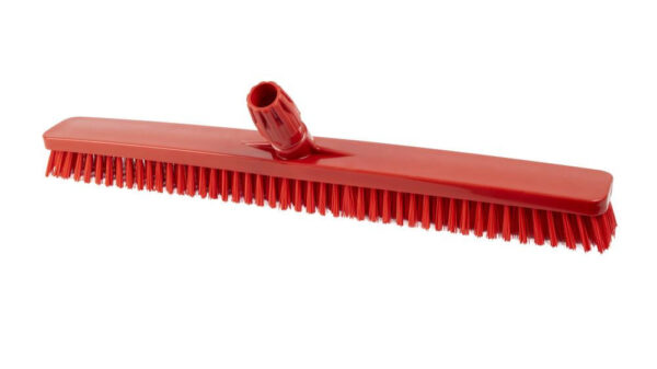 Igeax padlótisztító kefe rövid sörte 60cm széles piros 0