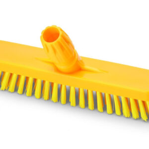 Igeax padlótisztító kefe 30cm széles sárga 0