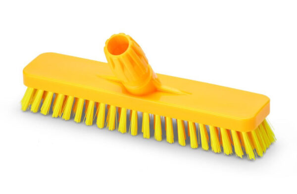 Igeax padlótisztító kefe 30cm széles sárga 0