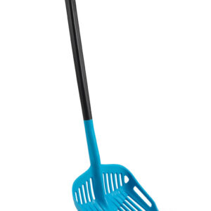 Igeax élelmiszeripari szita lapát nagy 350x150x1100mm kék