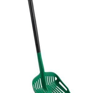 Igeax élelmiszeripari szita lapát nagy 350x150x1100mm zöld