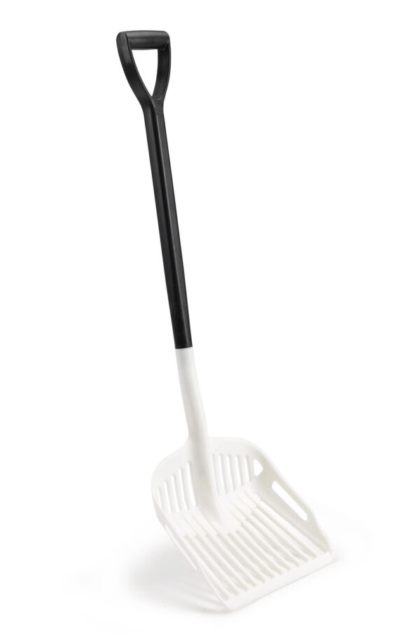 Igeax élelmiszeripari szita lapát nagy 350x150x1100mm fehér