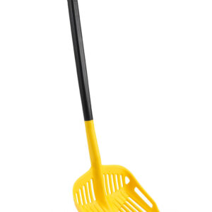 Igeax élelmiszeripari szita lapát nagy 350x150x1100mm sárga