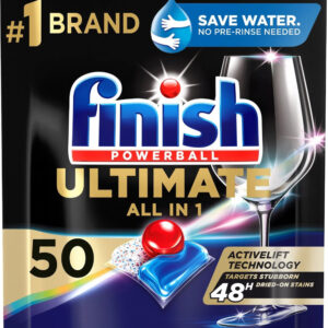 Finish Ultimate All in One Mosogatógép kapszula lemon 50db