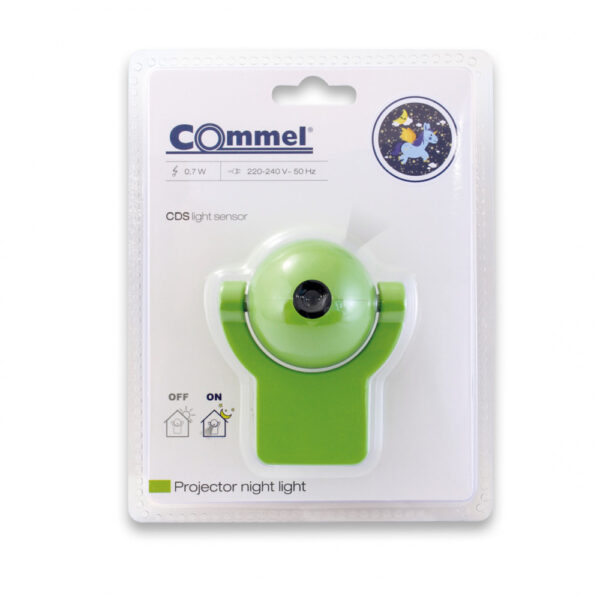 Commel LED éjszakai fény projektor gyerekszobába