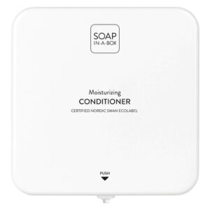 Soap-In-A-Box fényes fehér hajkondicionáló adagoló