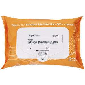 Plum WipeClean Ethanol Disinfection 80% fertőtlenítő kendők
