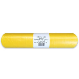 Folistar HNAT Szemeteszsák sárga HDPE 70x110cm 135L 25db/tekercs