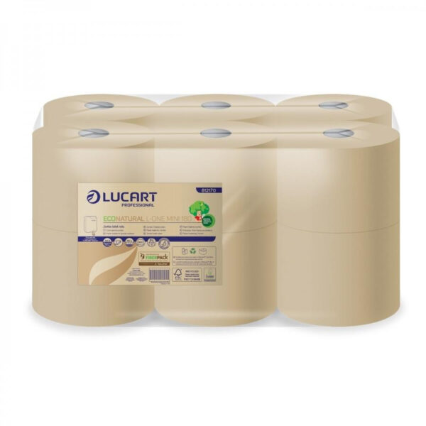 Lucart L-One Eco Natural 180m toalettpapír