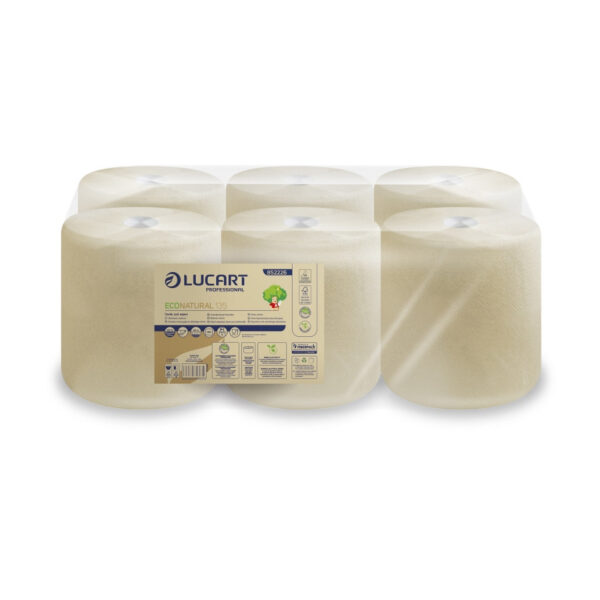 Lucart ECO Natural tekercses kéztörlő 2 rétegű