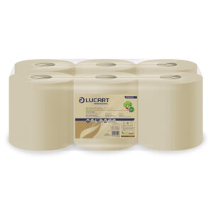 Lucart ECO Natural 500CF tekercses kéztörlő 2 rétegű