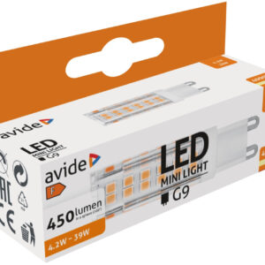 Avide LED 4.2W G9 NW 4000K fekvő