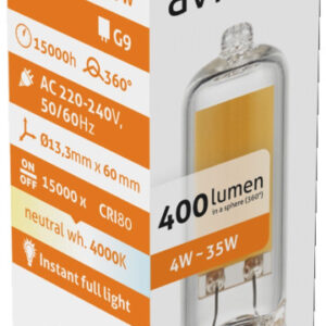 Avide LED 4W G9 C-LED NW 4000K