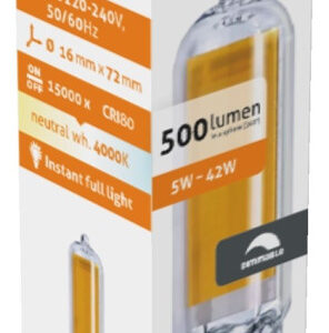 Avide LED 5W G9 COB NW 4000K Dimm.