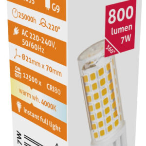 Avide LED 7W G9 NW 4000K