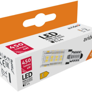 Avide LED 4W JD E14 NW 4000K fekvő