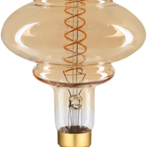 Avide LED Jumbo Filament Pearl 160x210mm Amber 8W E27 2400K Fényerőszabályzós
