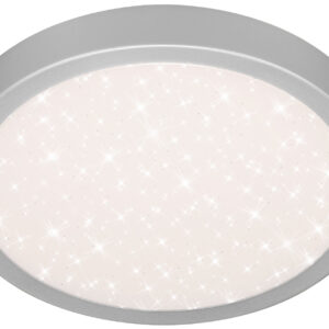 Avide LED Mennyezeti Lámpa Pandora V2 Csillagos Ezüst 24W 380*50mm NW 4000K