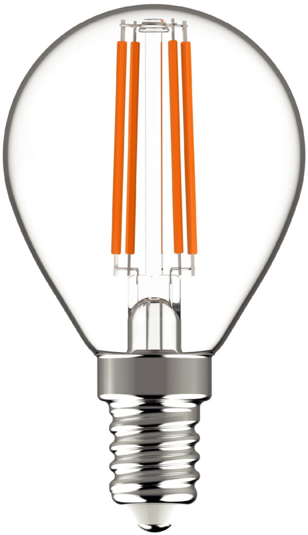 Avide LED Filament Mini Globe 5.9W E14 WW 2700K Fényerőszabályozható