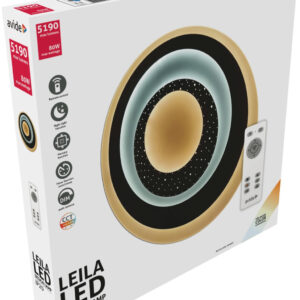 Avide Design Mennyezeti Lámpa Leila 80W(40+40) RF Távirányítóval