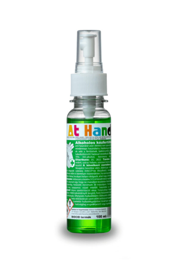 At Hand kézfertőtlenítő (szórófejes) - 100 ml