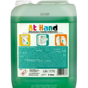 At Hand kézfertőtlenítő 5 liter - ADAGOLÓ UTÁNTÖLTŐ